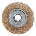 ермак щетка металл. для ушм 125мм/22мм, плоская