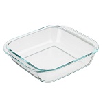 satoshi форма для запекания жаропрочная квадратная, с ручками, стекло, 21,3x18,9x5см, 1,1л, gb-s1100 интернет-магазин «Барс»