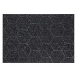 коврик придверный, влаговпитывающий, антискользящий, shahintex практик соты, 40х60, серый от магазина Барс