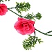LADECOR Растение искусственное "Лиана с розами" 1,7 м, пластик, полиэстер, 2 цвета