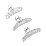 краб для волос, тм юниlook, 10-11см, пластик, 3 дизайна, #2