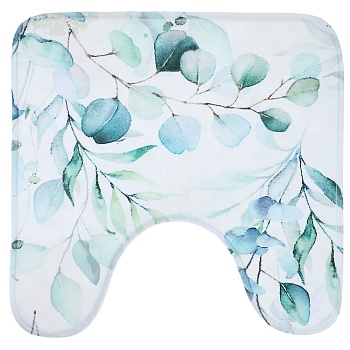 vetta коврик для туалета, флис, губка 0,5см, 45x45см от магазина Барс