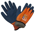 перчатки утеплённые, непромокаемые до -30с, оранженый, р-р l (9) 