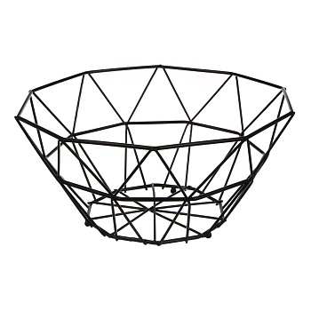 корзина для фруктов тм vetta углеродистая сталь, 26x26x13см интернет-магазин «Барс»