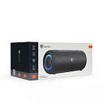 by колонка беспроводная echotube 8вт, 2000мач, bt5.3, usb, aux, тканевый корпус,вшг 9x24x9см, черный от магазина Барс