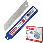 лезвия сегмент. 18 мм.10шт/уп.brauberg, лезвие 0,5мм для ножа