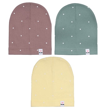 шапка детская трикотажная, р.52-54, 100% хлопок, l-10116