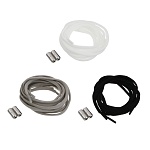 шнурки для обуви тм streetwise, эластичные, с фиксатором на резьбе, 5мм х 105см от магазина Барс