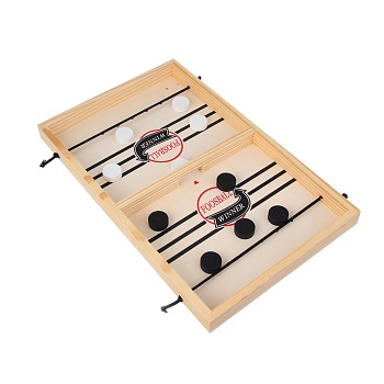 настольная игра "шашки выбивашки", 35х22х2,5см