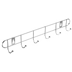 вешалка настенная тм vetta, 6 крючков, металл, 32,5х5х3,5см от магазина Барс