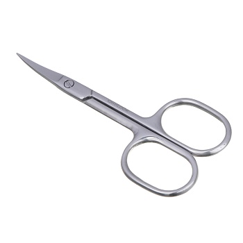 юниlook ножницы маникюрные "ultra", загнутые, 9,5 см, сталь, #1