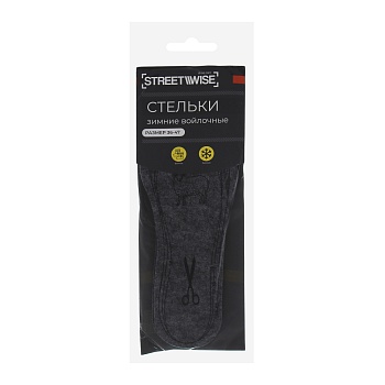streetwise стельки для обуви зимние, войлок, р 36-47 от магазина Барс