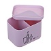 ЮНИLOOK Органайзер для косметики 15,6х11,3х12,1 см, пластик PP, 2 цвета