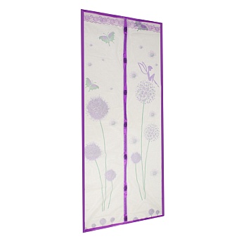 inbloom сетка москитная для дверей на магнитах, цветы, 0.9х2.1м, полиэстер от магазина Барс