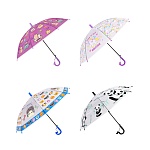 зонт-трость детский, диаметр 82 см, 8 спиц, металл, пластик, эва