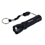 ермак фонарик мини металлический 0,5 вт led, 1xaa, алюминий, 9,5х3 см