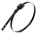 хомут кабельный скс (304) 12х600 стальной (уп.50шт) fortisflex