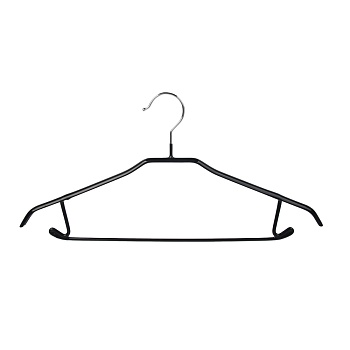 vetta вешалка металл с пвх покрытием 45см, цвет черный, tch-202 от магазина Барс