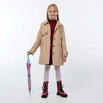 зонт-трость, детский, poe, пластик, сплав, 50см, 8 спиц, десерты, мп-2