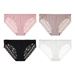 трусы-слипы женские с декором, р.46, тм galante, 95%вискоза, 5%спандекс, цвета в ас-те, нб25-8