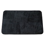 коврик для ванной 50х80см ping, black2, чёрный, полиэстер, swm-4014-blk-b от магазина Барс