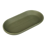подставка для набора в ванную комнату тм vetta сенса, доломит, 16,5x9,2x2,5 см, цвет зеленый