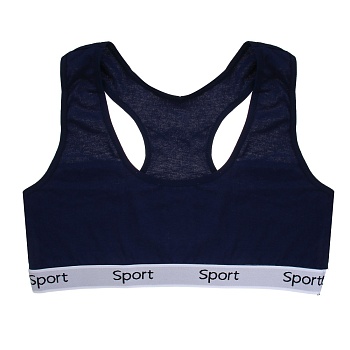 galante майка-топ с широкими лямками, р.42, 95% хлопок, 5% спандекс, синий, нб25-21