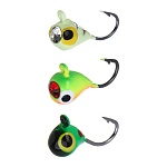 azor fishing набор мормышек капля, свинец, 3шт