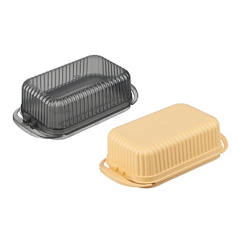 масленка, пластик, 17х9х5см, 2 цвета интернет-магазин «Барс»