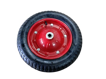 колесо для тачки пневмо 3,25/3,00 с подшипником d16мм от магазина Барс