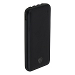 аккумулятор мобильный by 10000мач, встроенные кабели, 10w, 2a, пластик, черный от магазина Барс