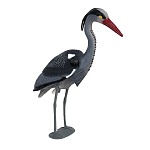 фигура садовая "журавль серый" тм inbloom, 70см, пластик от магазина Барс