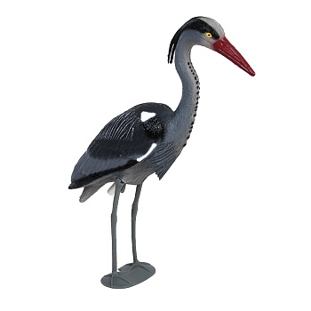 фигура садовая "журавль серый" тм inbloom, 70см, пластик от магазина Барс