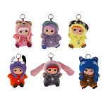 игрушка мягкая "смешнука" с подвесом, 16,5 см, pvc, полиэстер, металл, 6 видов интернет-магазин «Барс»