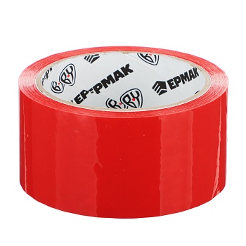 ермак клейкая лента красная 48мм x 50м