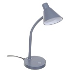светильник by бевел 14 led, 230в, 5 вт, 500лм, кабель 1,5м, металл, пластик, серый от магазина Барс