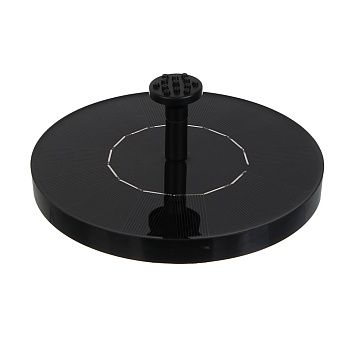 inbloom фонтан на солнечной батарее d16cм 7v/1.4w, dc 7v/150ma, 160л/час, пластик от магазина Барс