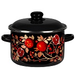 гранат кастрюля эмалированная 4л интернет-магазин «Барс»