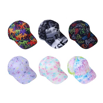 galante кепка детская, 100% полиэстер, р-р 54, 6 дизайнов, вл24-02