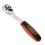 ермак трещоточный ключ с изогнутой рукояткой 1/4