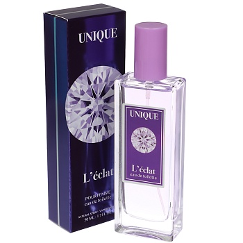 туалетная вода женская unique l`eclat 50 мл