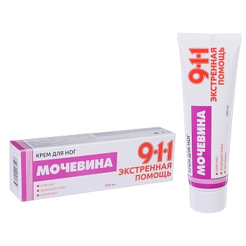 крем для ног "мочевина", 100 мл