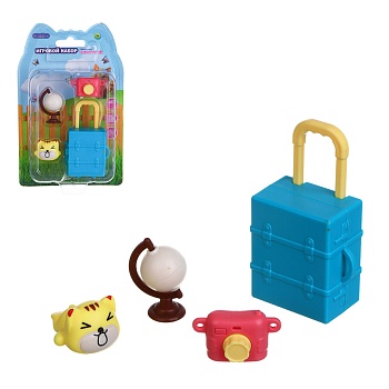 игроленд питомец с аксессуарами, abs, pp, 11х3,4х17 см, 8 диз