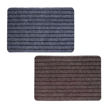 коврик придверный тм vetta fiber, полиэстер, 48х78 см, 2 цвета от магазина Барс