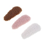 юниlook зажим для волос, 7,5см, сплав, полиэстер, 3 цвета, acs-130