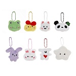 игроленд брелок-подвес мягкий "миниатюрка" в пакете-сюрприз, 9 см, полиэстер, металл, микс интернет-магазин «Барс»