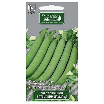 горох овощной алтайский изумруд 10гр от магазина Барс