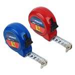 рокот рулетка "пластик", 7,5м х 25мм, одинарный зацеп, корпус pp