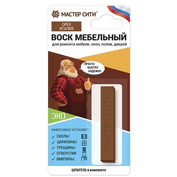 воск мебельный мягкий, орех италия, 612 от магазина Барс