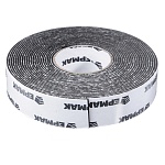 лента клеящая монтажная 2-х сторонняя, для авто, 22мм x 5м черная ермак